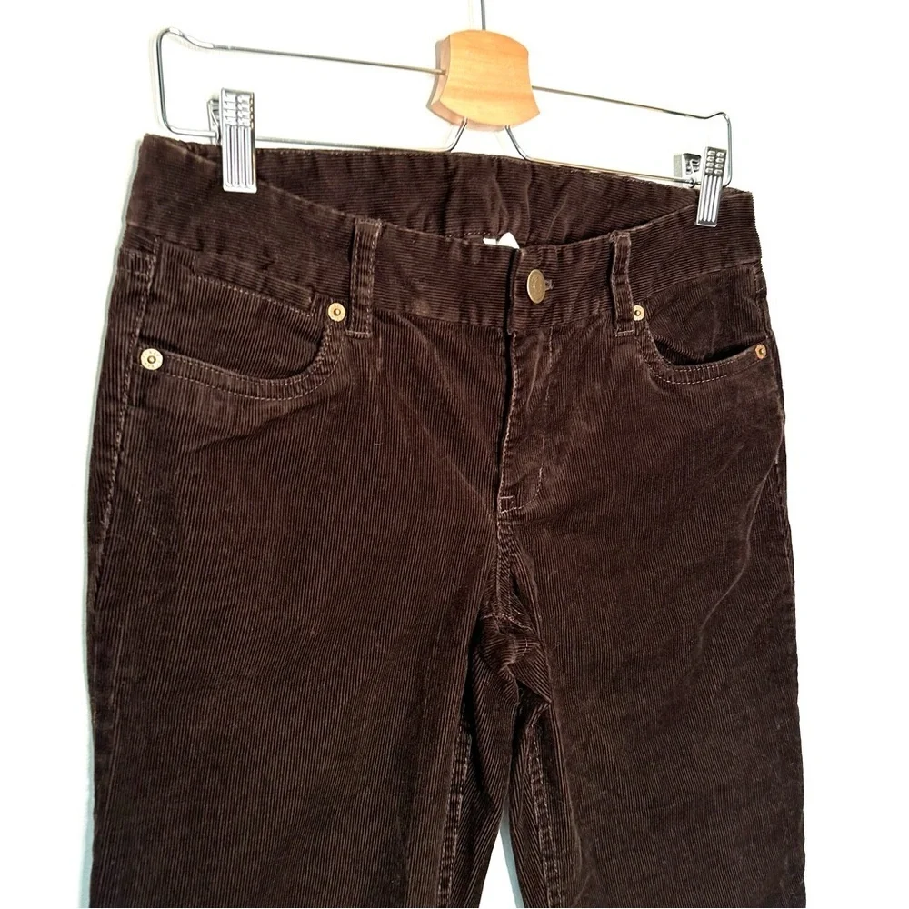 J. Crew | Dark Brown Favorite Fit Corduroy Pants Size 4 Short